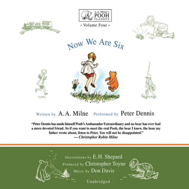 Audiokniha Now We Are Six A. A. Milne