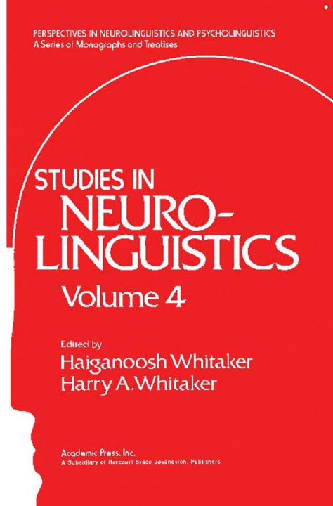 E-knjiga Studies in Neurolinguistics Haiganoosh Whitaker