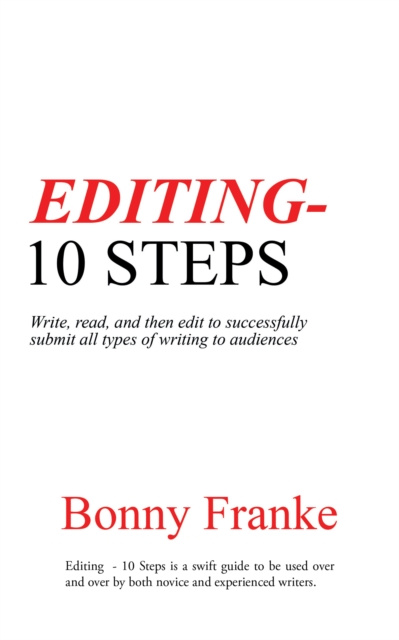 E-knjiga Editing - 10 Steps Bonny Franke
