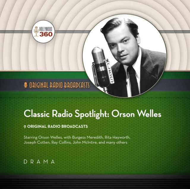 Audiolibro Classic Radio Spotlights: Orson Welles Hollywood 360