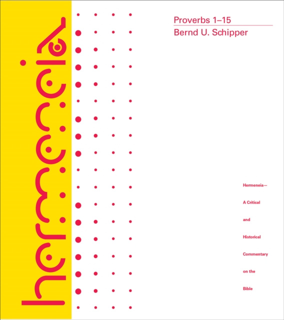 E-knjiga Proverbs 1-15 Bernd U. Schipper
