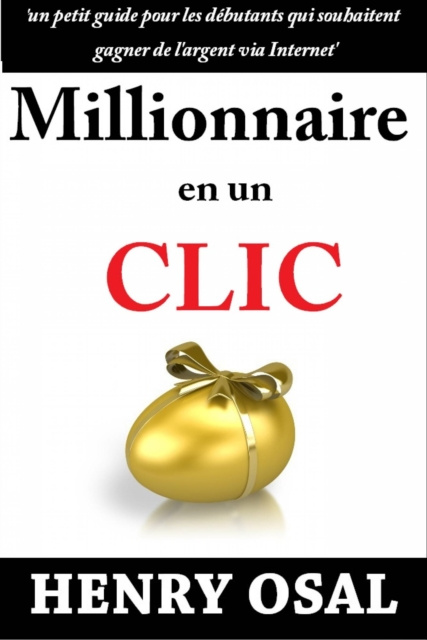 E-kniha Millionnaire en un clic Henry Osal