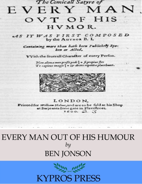 E-knjiga Every Man out of His Humour Ben Jonson