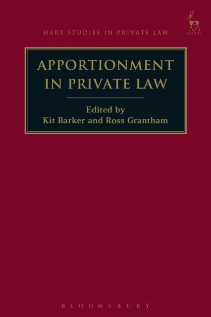 E-book Apportionment in Private Law Barker Kit Barker
