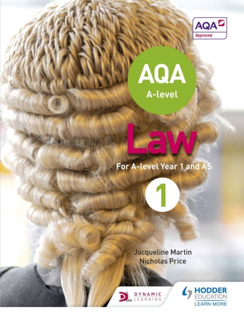E-kniha AQA A-level Law for Year 1/AS Jacqueline Martin