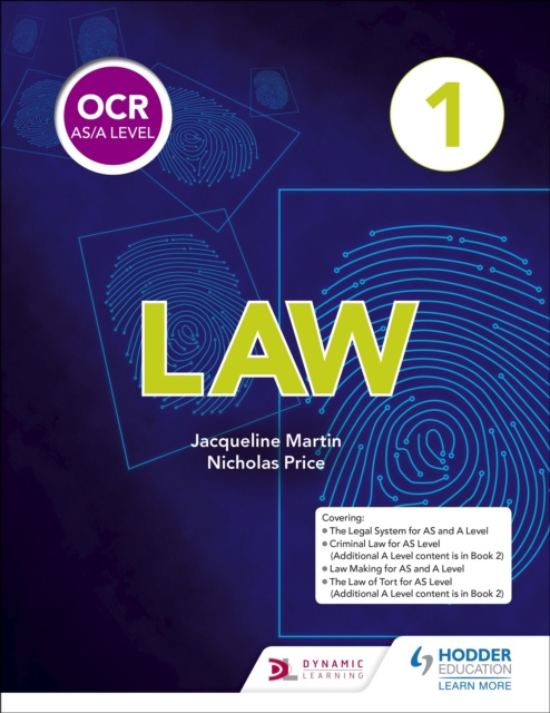 E-kniha OCR AS/A Level Law Book 1 Jacqueline Martin