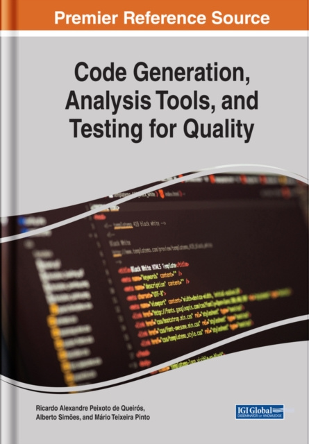 E-knjiga Code Generation, Analysis Tools, and Testing for Quality Ricardo