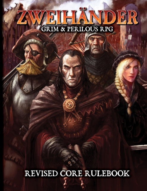 E-kniha ZWEIHANDER Grim & Perilous RPG Daniel D. Fox