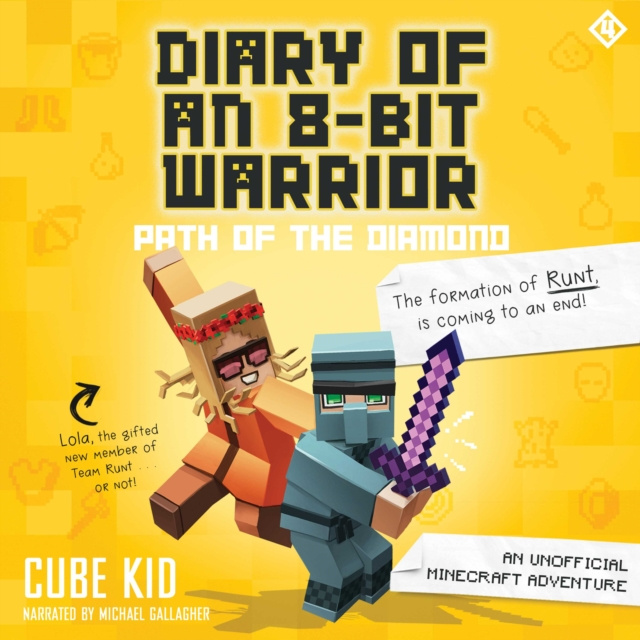 Audiokniha Diary of an 8-Bit Warrior: Path of the Diamond Cube Kid