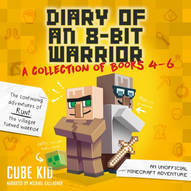Audiokniha Diary of an 8 Bit Warrior Collection Cube Kid