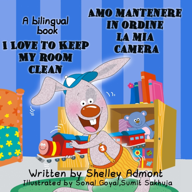 E-kniha I Love to Keep My Room Clean Amo mantenere in ordine la mia camera Shelley Admont