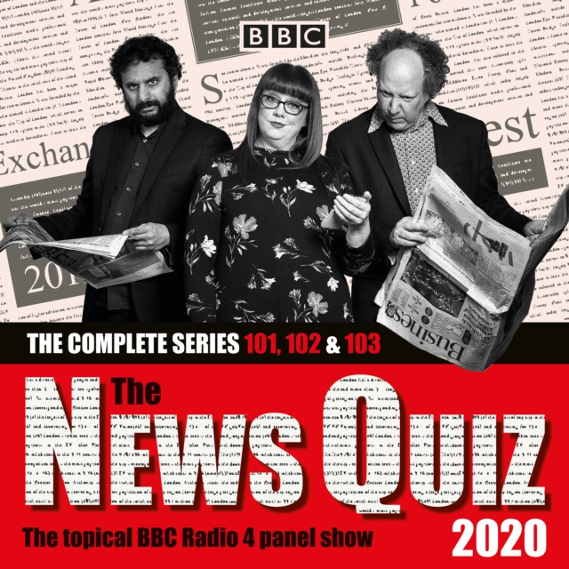 Audiokniha News Quiz 2020: The Complete Series 101, 102 & 103 BBC Radio Comedy