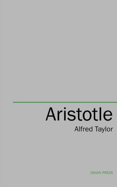 E-book Aristotle Alfred Taylor