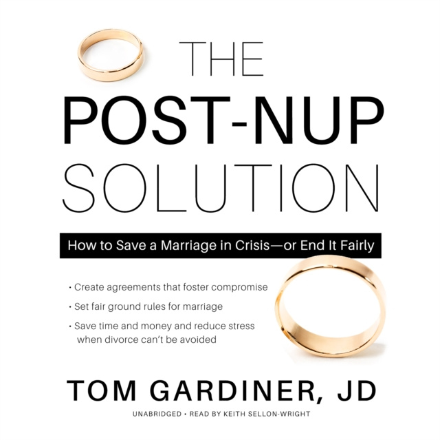 Hörbuch Post-Nup Solution JD Tom Gardiner