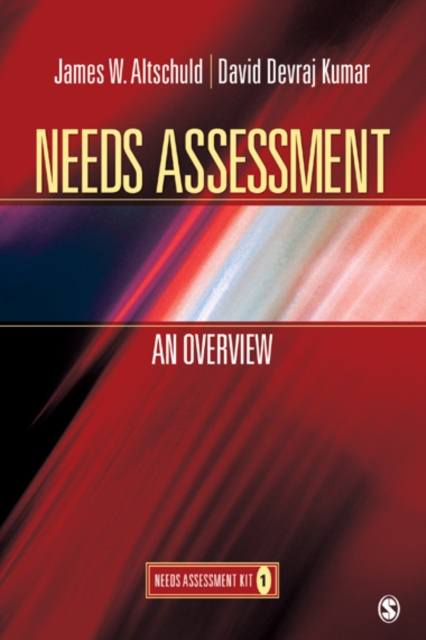 E-book Needs Assessment James W. Altschuld