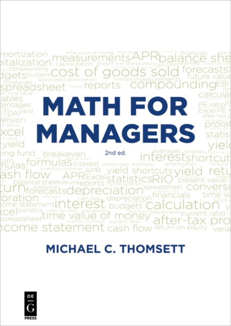 E-knjiga Math for Managers Michael C. Thomsett