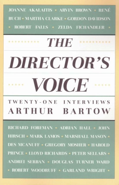 E-kniha Director's Voice Arthur Bartow
