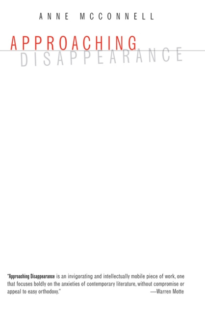 E-knjiga Approaching Disappearance Anne McConnell