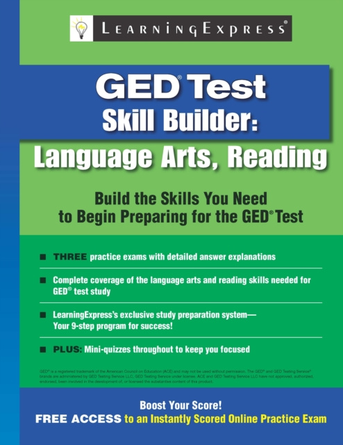 E-book GED Test Skill Builder Learning Express Llc