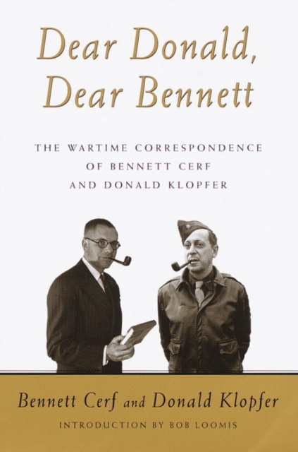 E-kniha Dear Donald, Dear Bennett Bennett Cerf