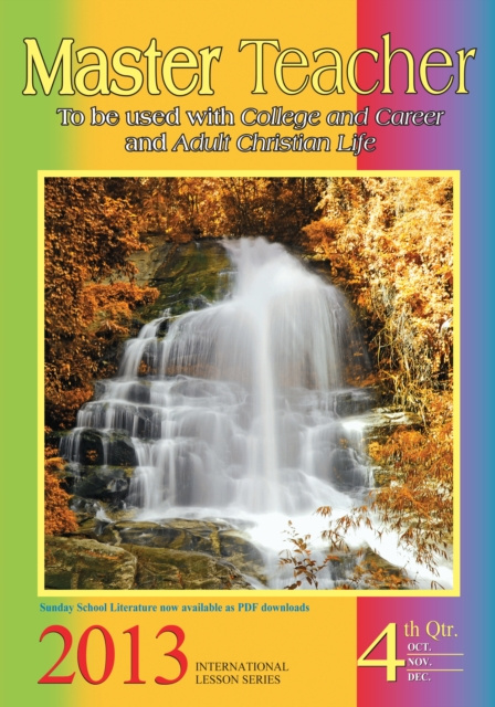 E-Book 4th Quarter 2013 Master Teacher Rev. Charles J. Ellis Jr.