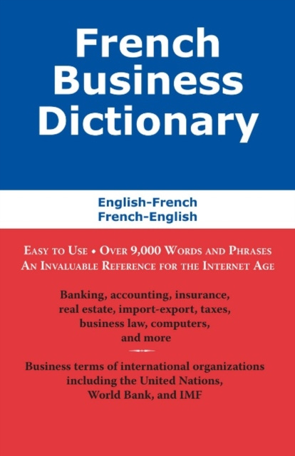 E-kniha French Business Dictionary Morry Sofer