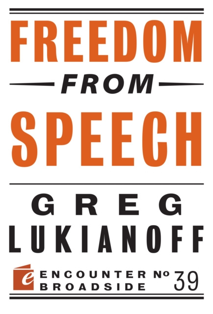E-knjiga Freedom from Speech Greg Lukianoff