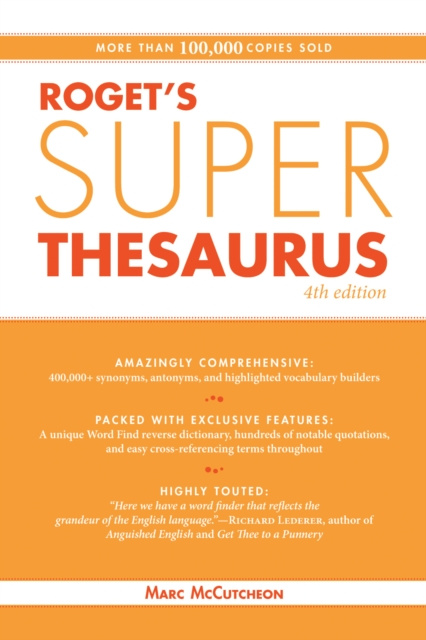 E-kniha Roget's Super Thesaurus Marc McCutcheon