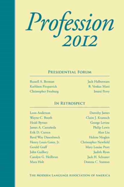 Libro electrónico Profession 2012 Rosemary G. Feal