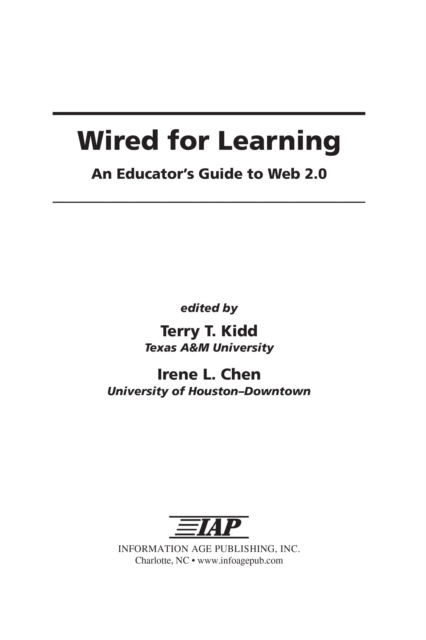 E-book Wired for Learning Terry T Kidd