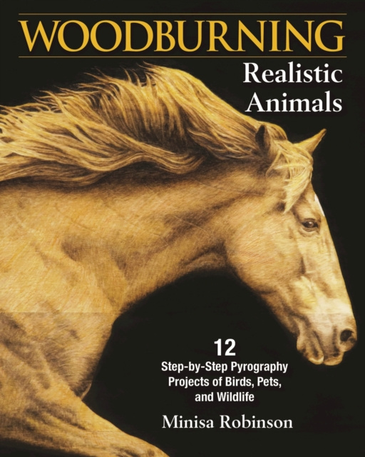 E-Book Woodburning Realistic Animals Minisa Robinson
