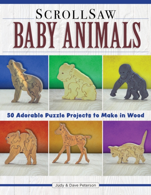 E-kniha Scroll Saw Baby Animals Judy Peterson