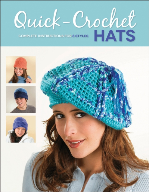 E-kniha Quick-Crochet Hats Margaret Hubert