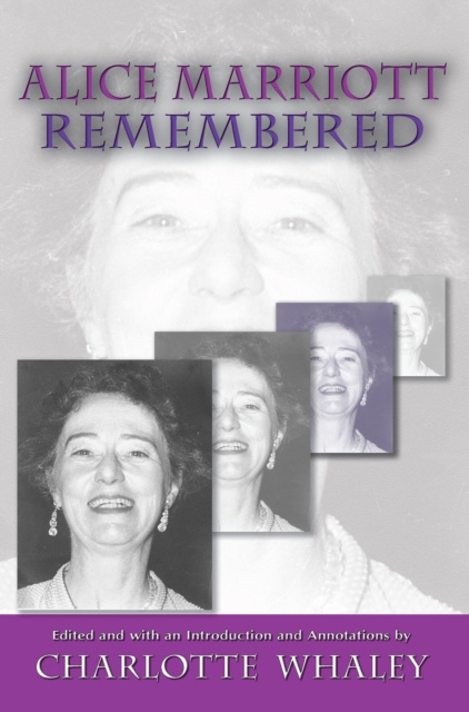 E-book Alice Marriott Remembered Charlotte Whaley