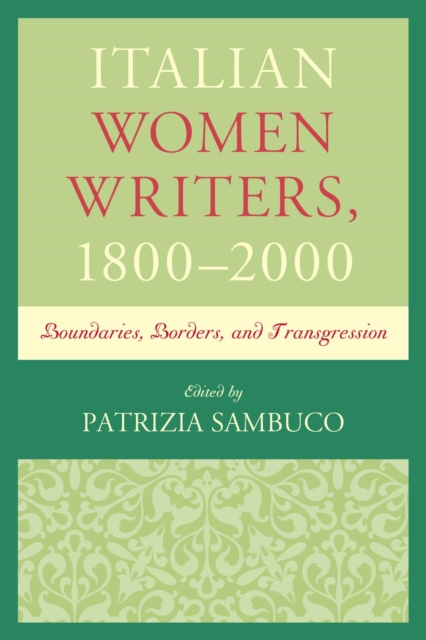 E-kniha Italian Women Writers, 1800-2000 Patrizia Sambuco