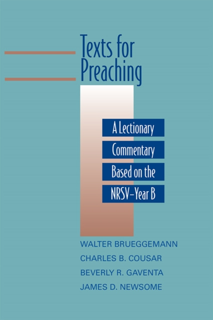 E-knjiga Texts for Preaching, Year B Walter Brueggemann
