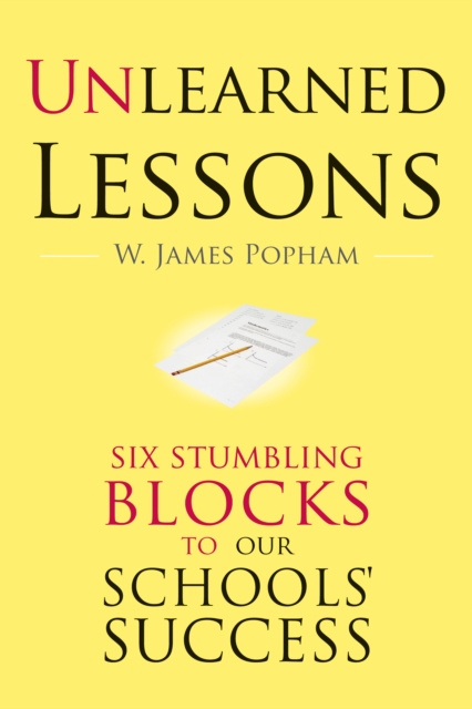 E-kniha Unlearned Lessons W. James Popham