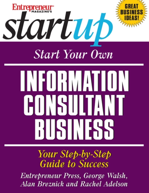 E-kniha Start Your Own Information Consultant Business Entrepreneur Press