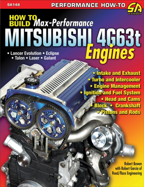 E-kniha How to Build Max-Performance Mitsubishi 4G63t Engines Robert Bowen