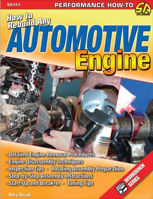 E-kniha How to Rebuild Any Automotive Engine Barry Kluczyk