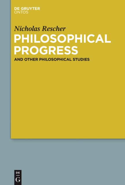 E-knjiga Philosophical Progress Nicholas Rescher