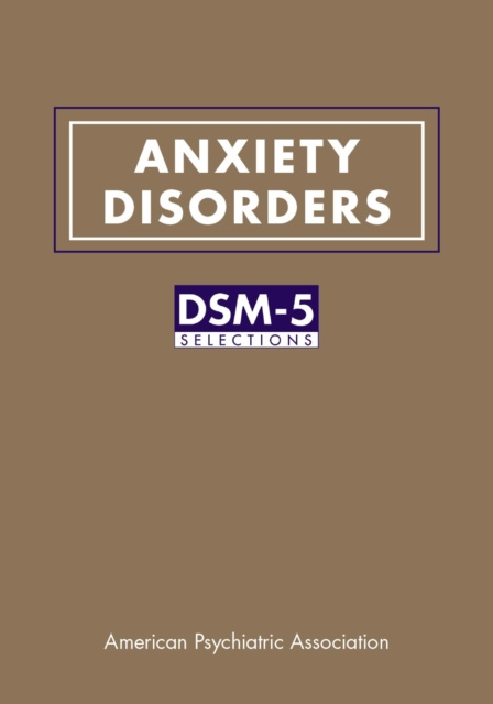 E-book Anxiety Disorders American Psychiatric Association