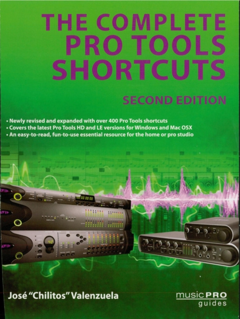 E-book Complete Pro Tools Shortcuts Jose Chilitos Valenzuela