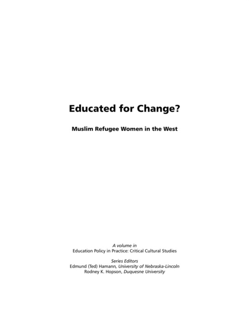 E-knjiga Educated for Change? Patricia Buck
