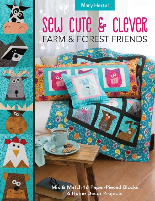 E-book Sew Cute & Clever Farm & Forest Friends Mary Hertel