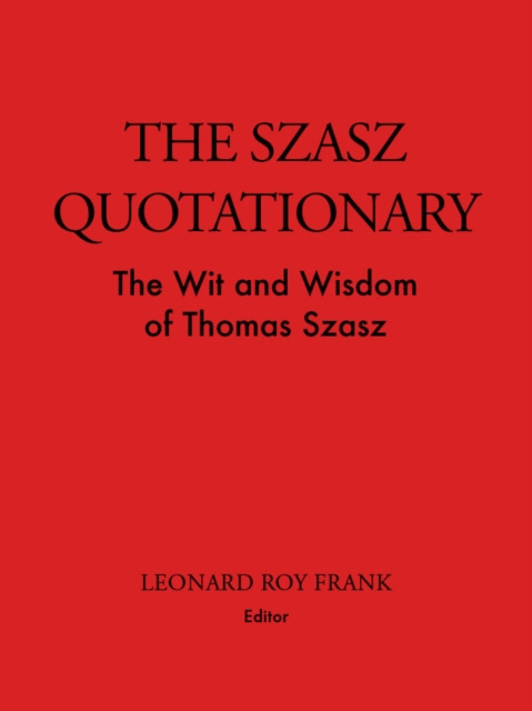 E-kniha Szasz Quotationary Thomas Szasz