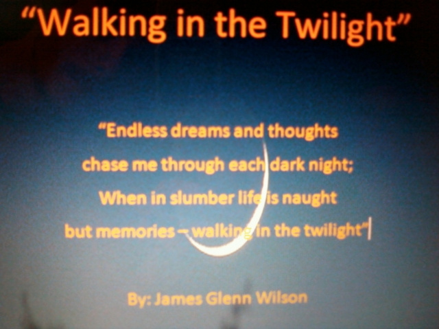 E-knjiga &quote;Walking in the Twilight&quote; James Glenn Wilson