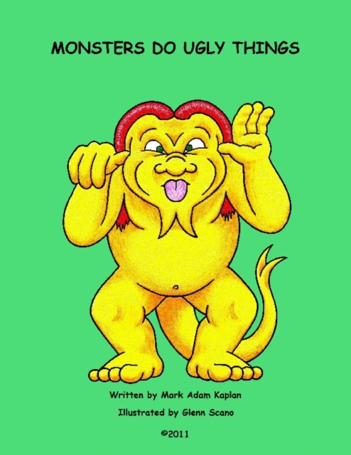 E-book MONSTERS DO UGLY THINGS Mark Adam Kaplan