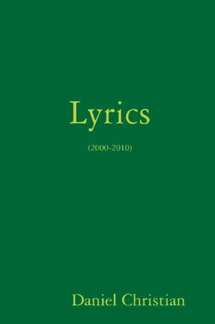 E-knjiga Lyrics Daniel Christian