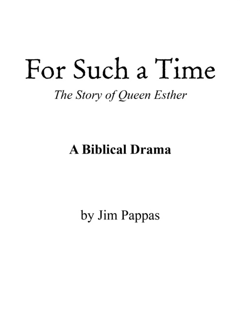 E-knjiga For Such a Time Jim Pappas
